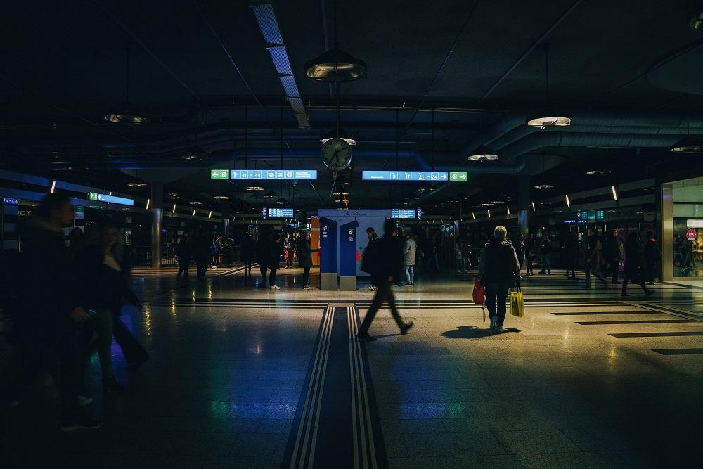 En Suisse, les pannes générales de courant (comme ici dans la gare centrale de Zurich) sont rares.