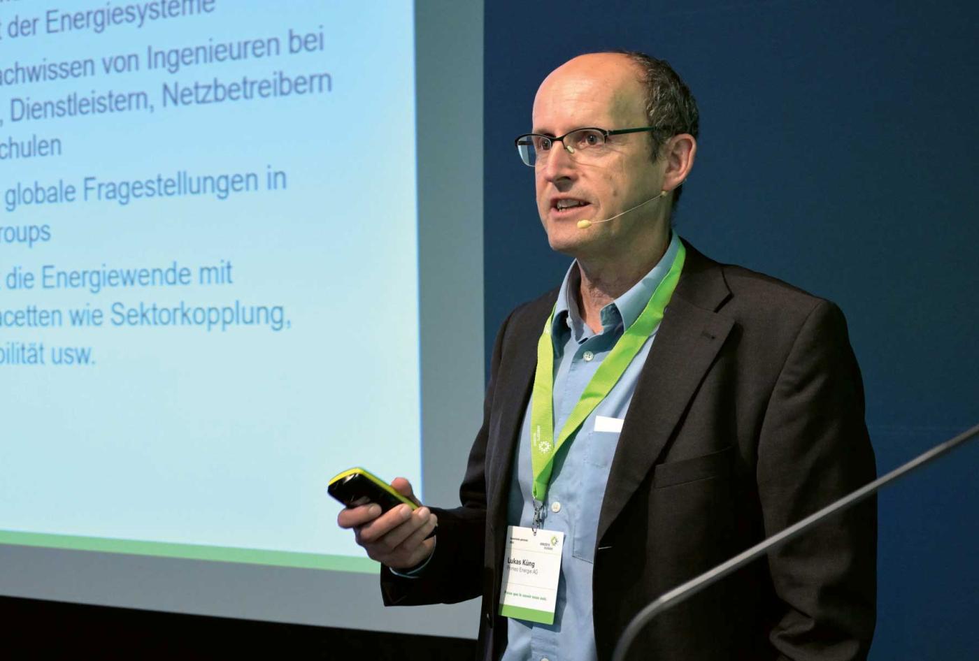 Die Cigre- und Cired-Jahresrückschau präsentierte Lukas Küng.