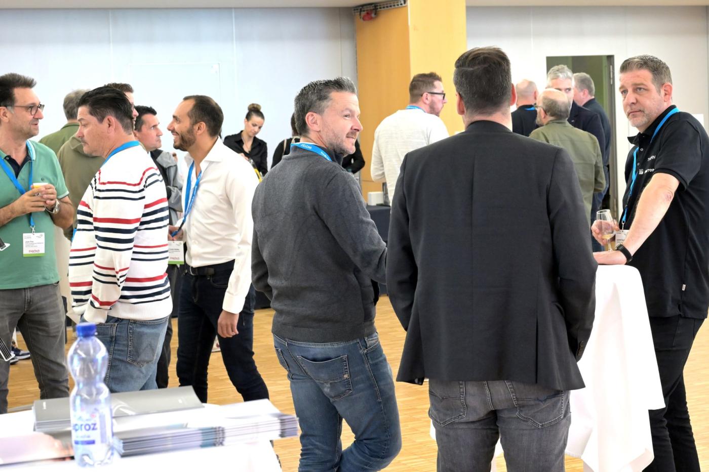... et discussions entre deux sessions.