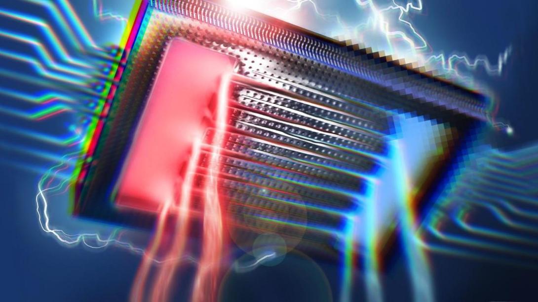 Refroidissement intégré à un transistor