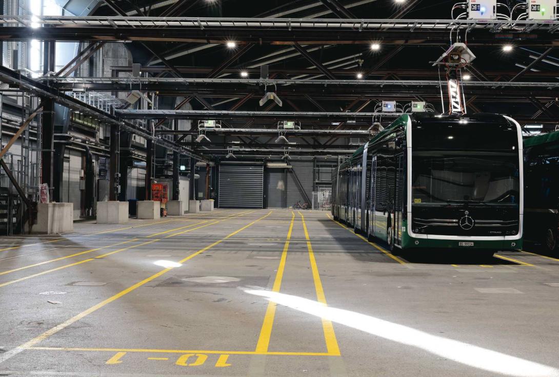 Arrivée des bus électriques